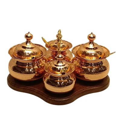 جا ادویه مسی ۴تایی